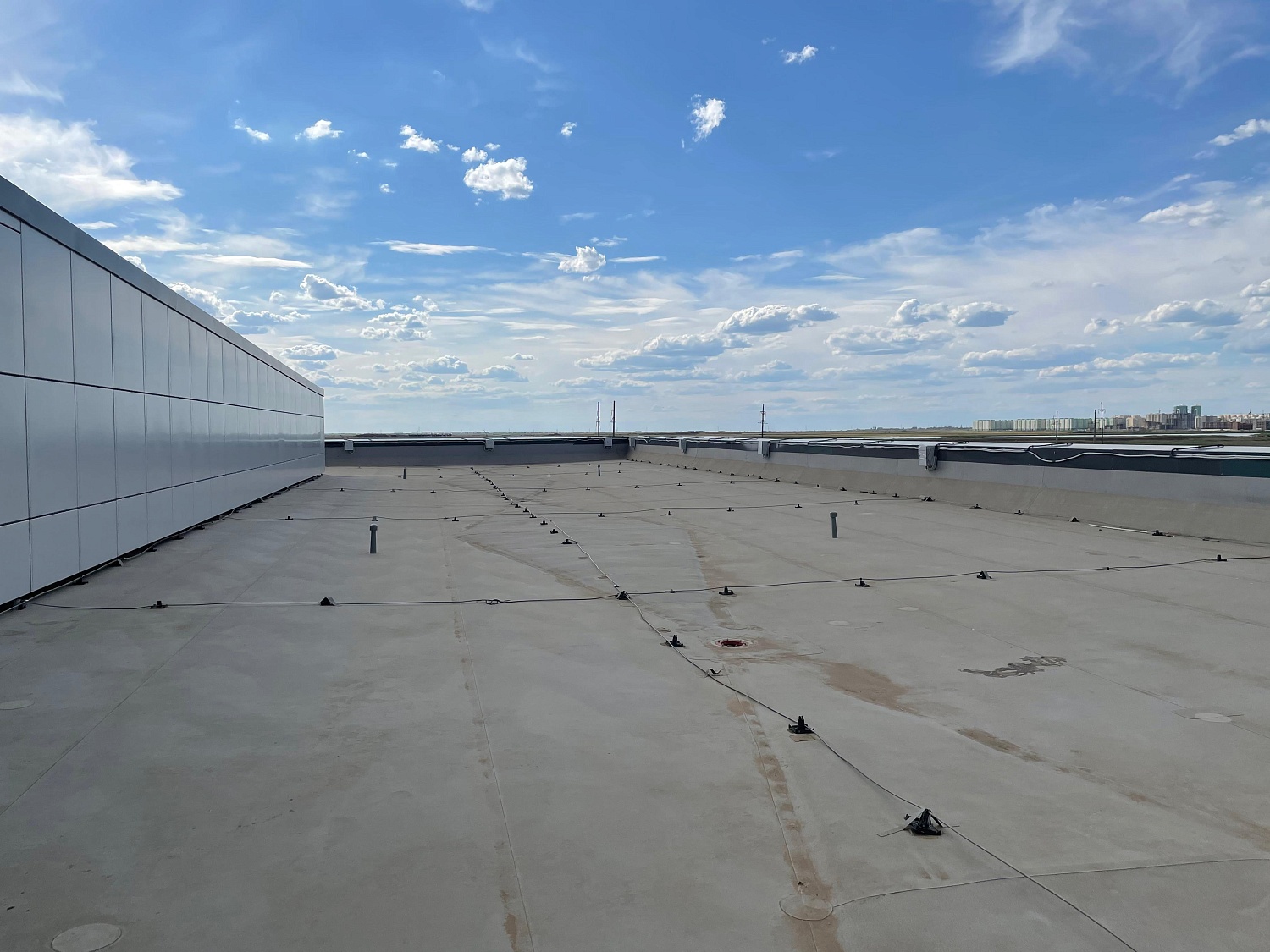 Кровельное покрытие легкоатлетического комплекса «Казахстан»