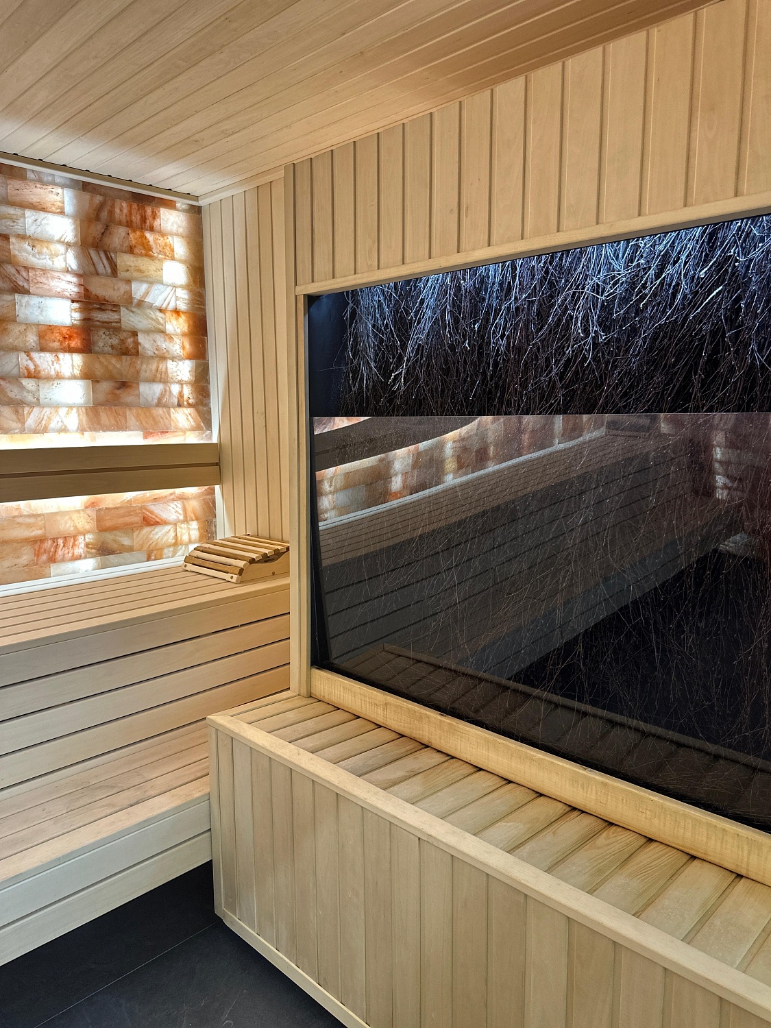 Соляная комната в банном доме Therma