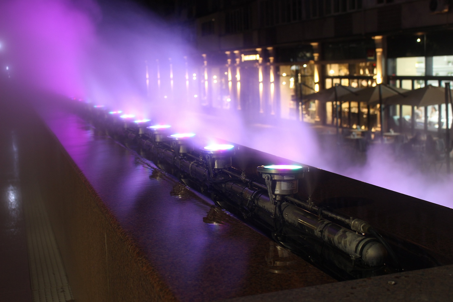 Фонтан на пересечении ул. Абая и ул. Назарбаева, г.Алматы