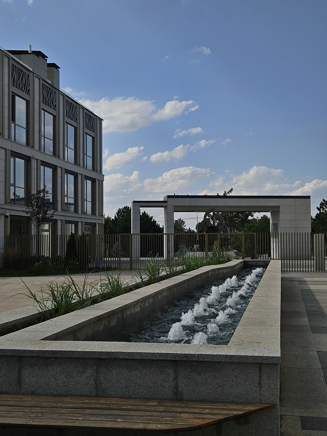 Фонтаны в ЖК "President Park"