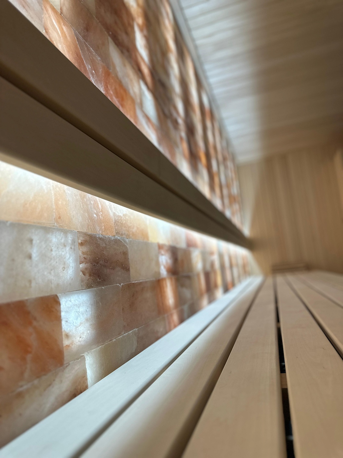 Соляная комната в банном доме Therma