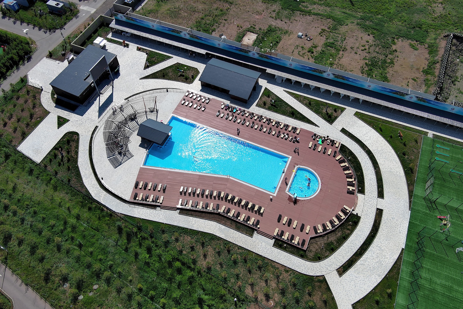 Зона отдыха Бейбарыс, пос. Жибек Жолы