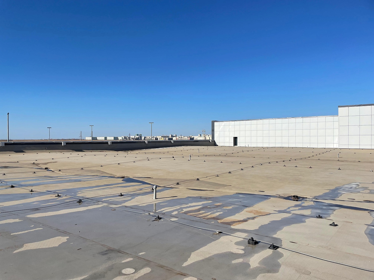 Кровельное покрытие легкоатлетического комплекса «Казахстан»