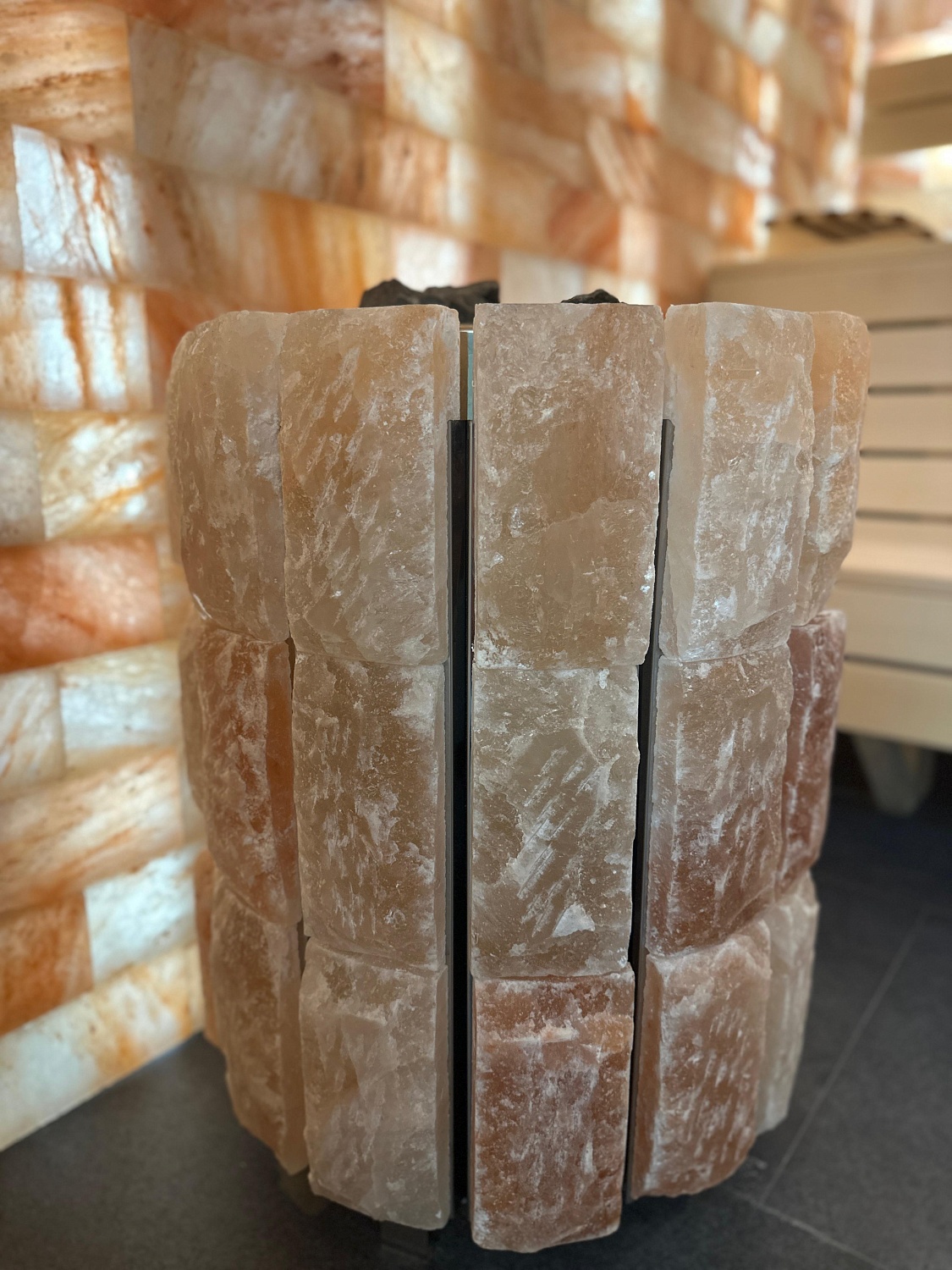 Соляная комната в банном доме Therma