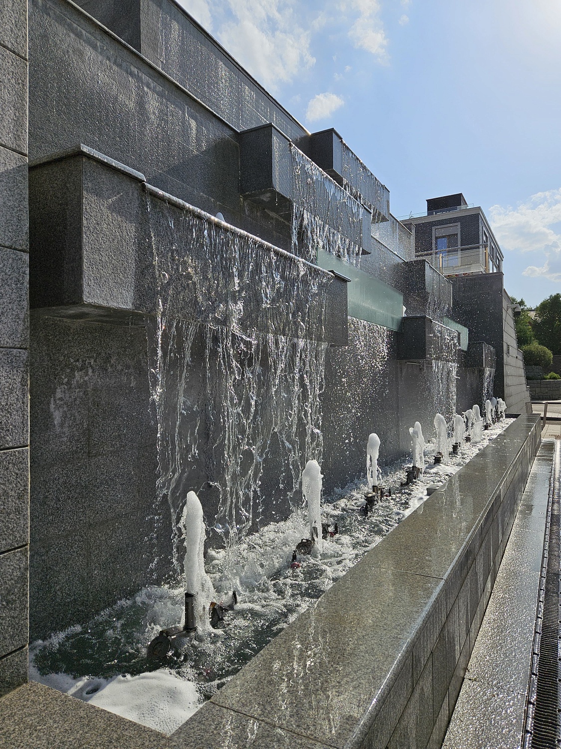 Фонтаны в ЖК "President Park"